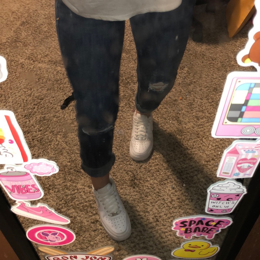 AE denim ripped jeans